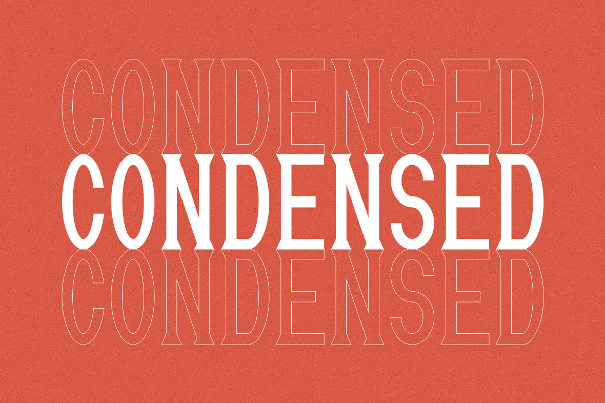 Keraxun - Condensed Font, a Serif Font by QR Design Studio (Photo 2 of 6)