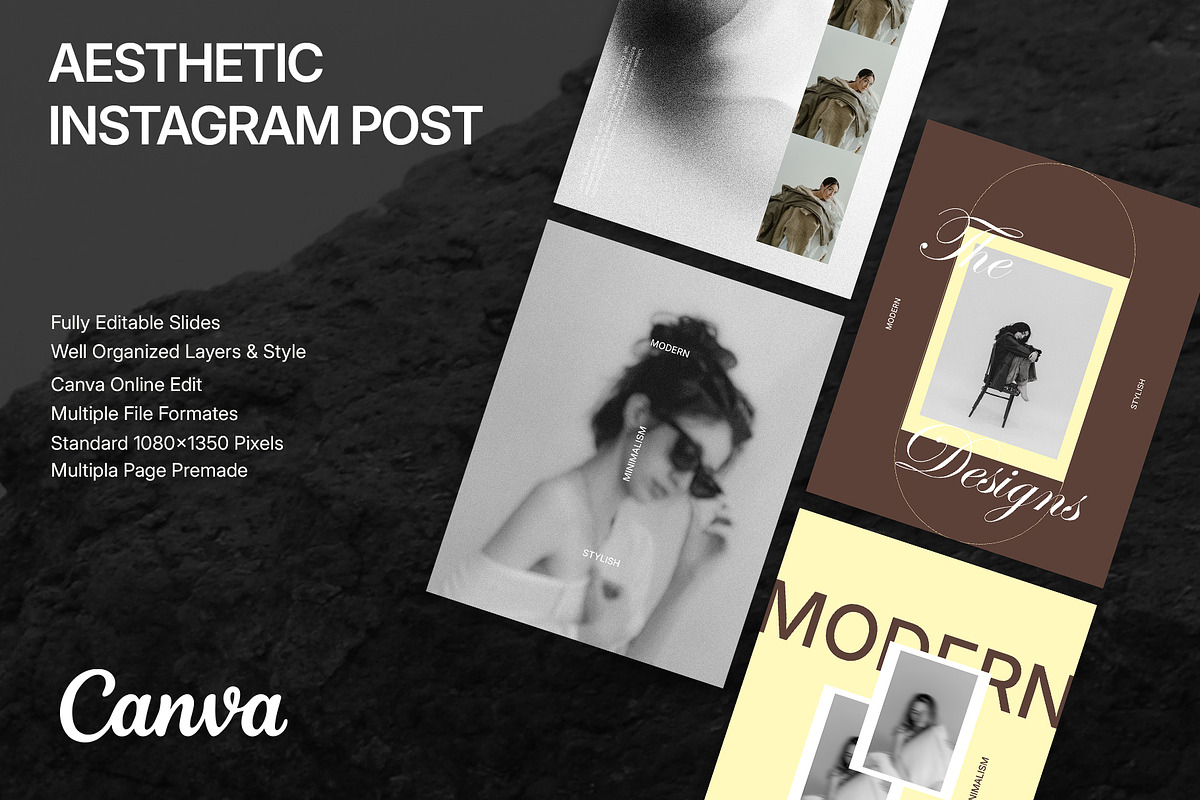 ÉVORA - INSTAGRAM TEMPLATE, a Social Media Template by Devators (Photo 4 of 6)