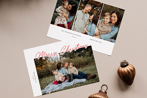 Christmas Card Template CD224