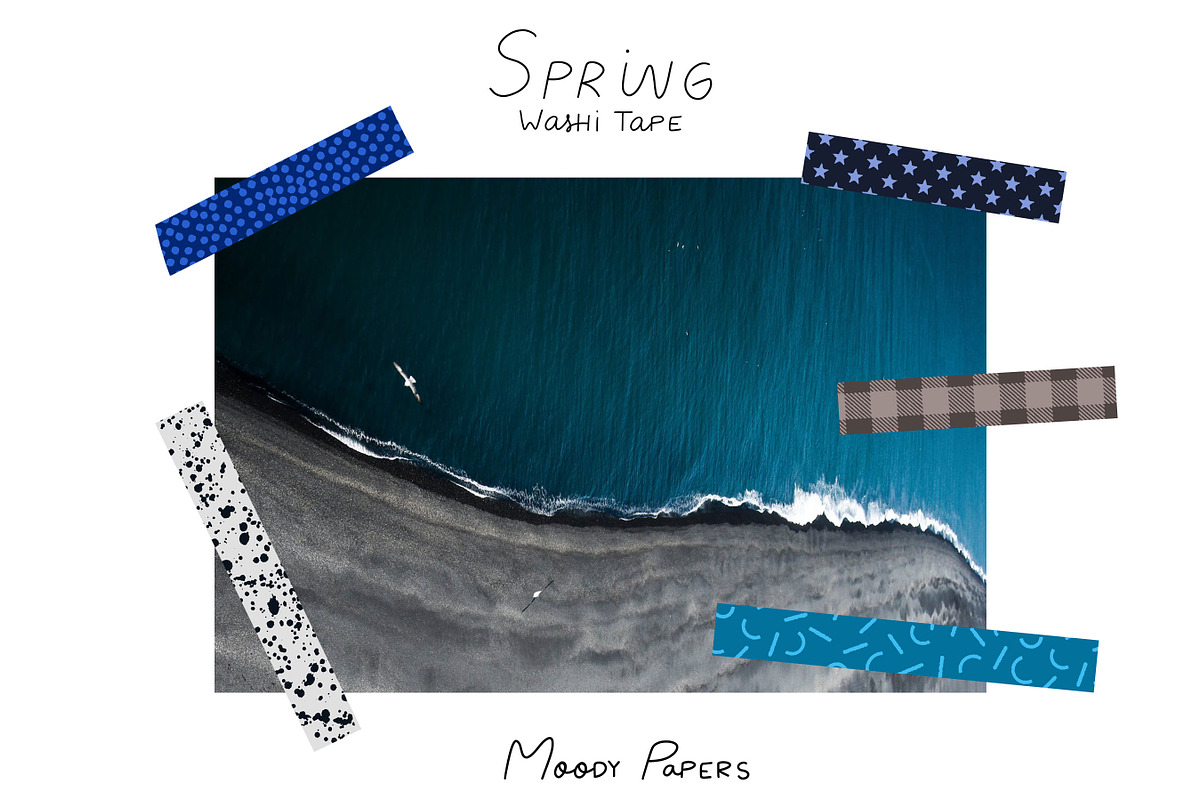 Spring Washi-Tape, an Illustration by MoodyPapers (Photo 3 of 5)
