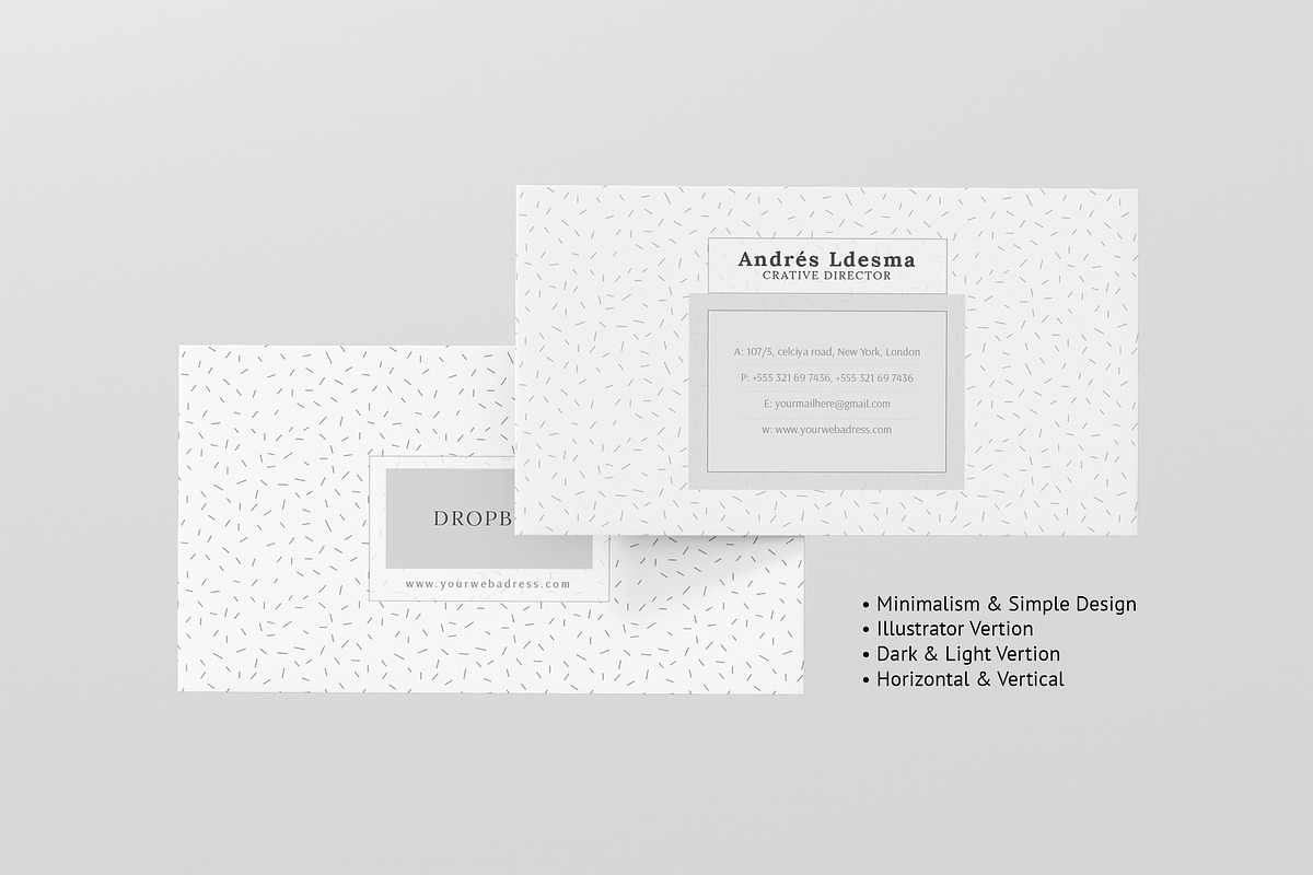 Business Card, a Business Card Template by ZAAS (Photo 1 of 11)