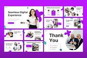 Mobile App Interface Google Slides, a Presentation Template by Antstheme (Thumbnail 4 of 4)