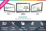 Business Presentation Template, a Presentation Template by GraStudios (Thumbnail 1 of 6)