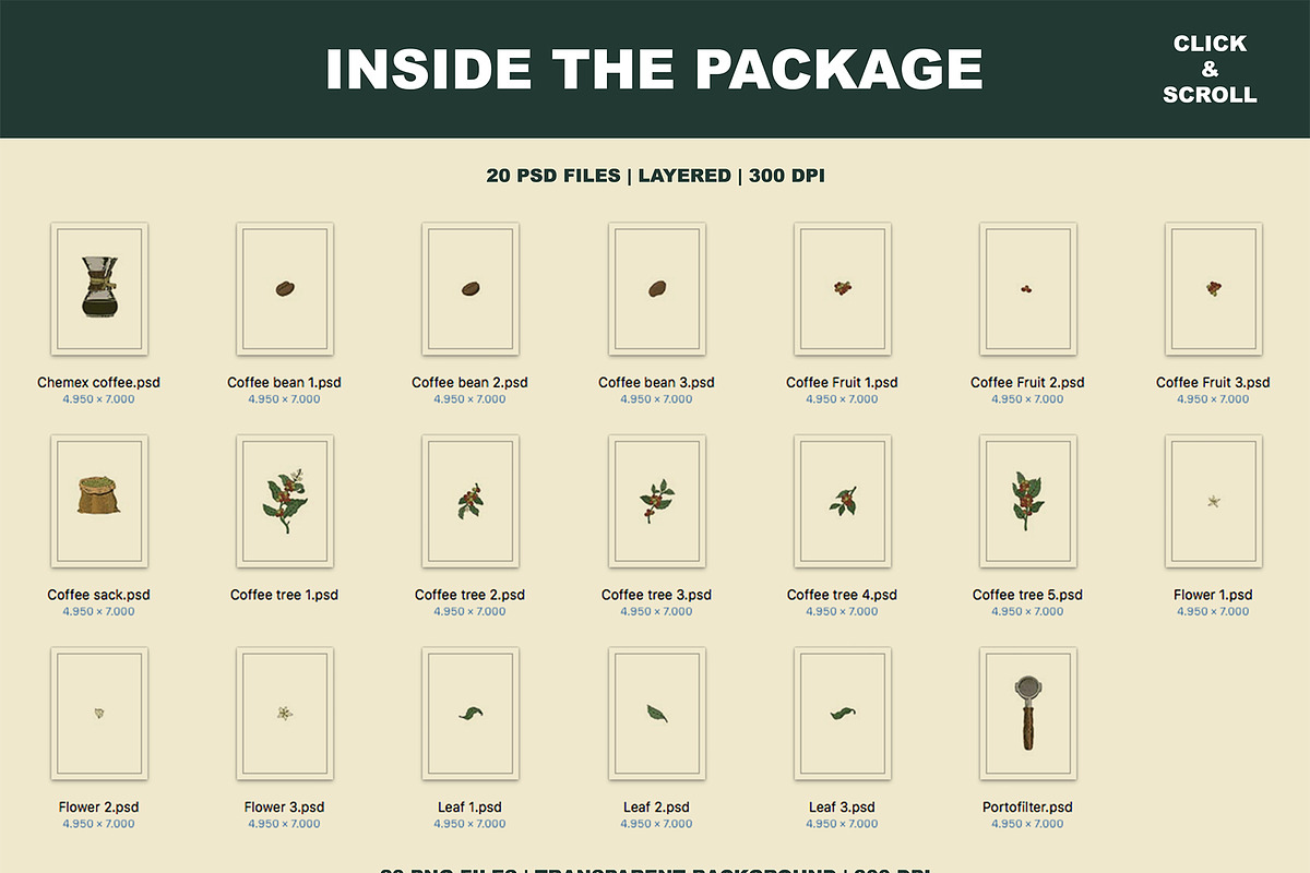 Coffee Illustration Kit, a Decorative Illustration by Soir Creative (Photo 7 of 7)
