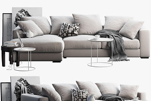 Cenova sofa 1 3d model, a Furniture 3D Model by 3dmitruk