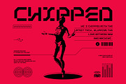 Excofles – Modern Mecha Display Font, a Sans Serif Font by Drizy (Thumbnail 9 of 10)