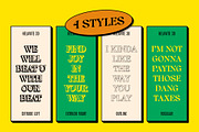 Helavite 3D, a Serif Font by Craft Supply Co. (Thumbnail 2 of 8)