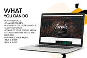 Squarespace template art portfolio, a Squarespace Template by PATCHPO (Thumbnail 5 of 9)