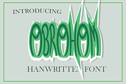 Abraham, a Font by Wana Studio (Thumbnail 1 of 7)