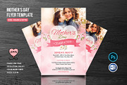 Mother's Day Party Flyer V02, a Flyer Template by retrographix (Thumbnail 1 of 4)