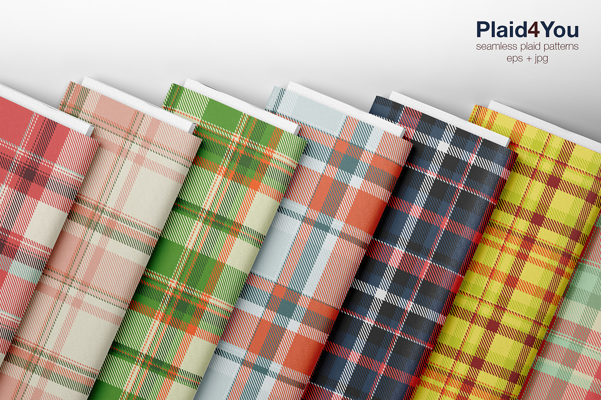 #145 Christmas Plaid Patterns, a Pattern Graphic by Plaid4You (Photo 3 of 5)