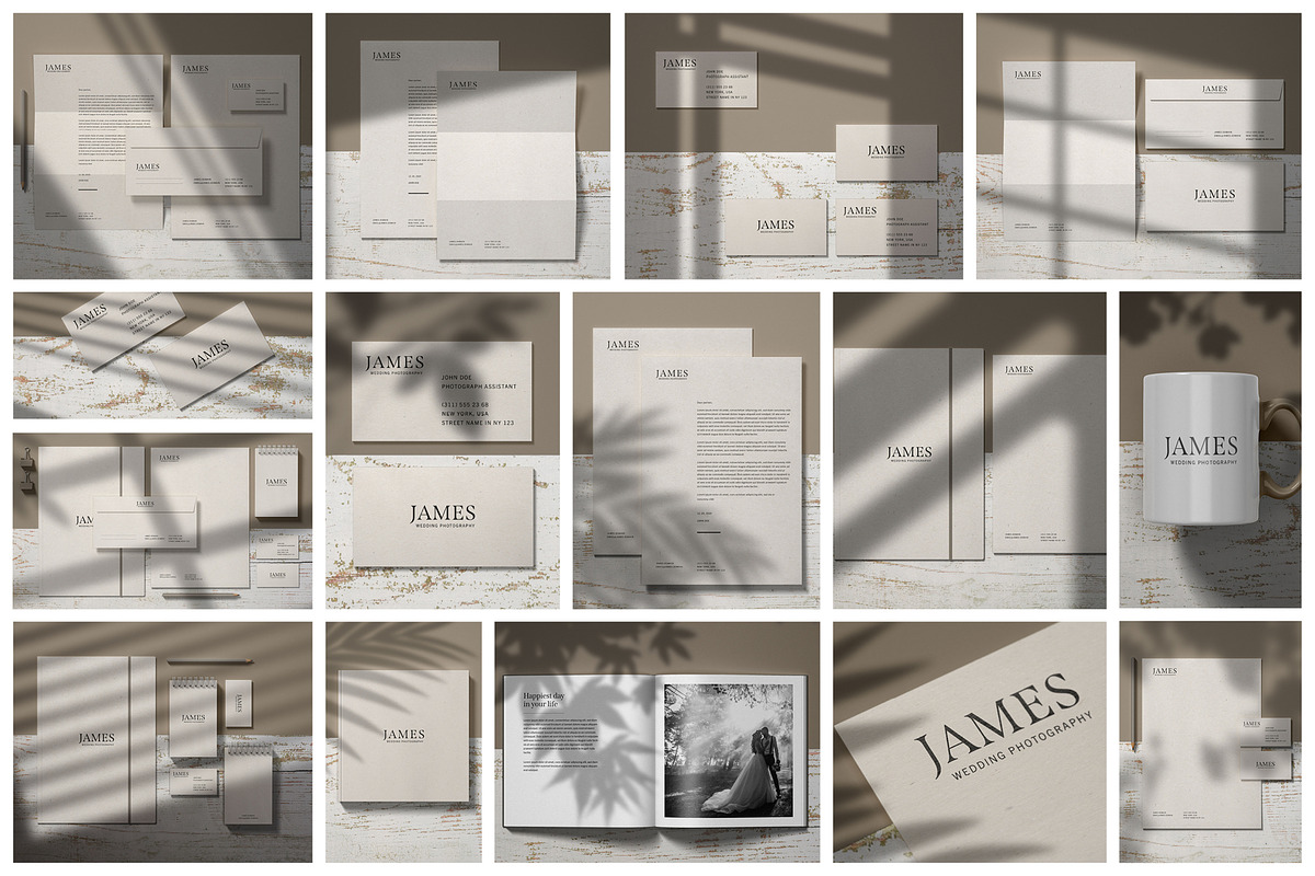 Branding and Visual Identity Mockup, a Pens & Pencil Mockup by Deeplab (Photo 2 of 19)