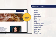 Squarespace Template for Therapists, a Squarespace Template by Pretty Boss Designs (Thumbnail 3 of 6)
