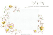 Romantic Watercolor Floral Frames, a Decorative Illustration by MariaScaroniAtelier (Thumbnail 4 of 14)
