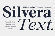 Silvera Text, a Serif Font by Soft Creative (Thumbnail 1 of 10)