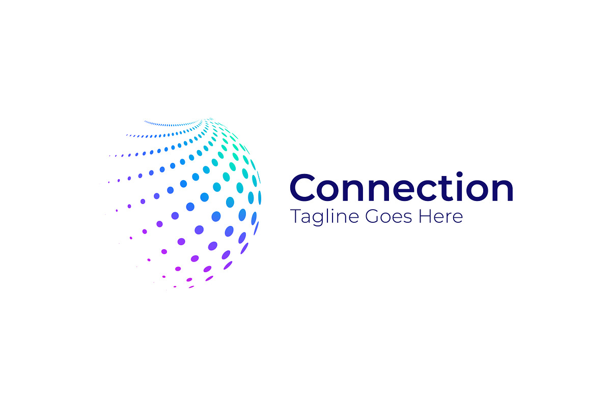 Connection Logo Global Tech Business, a Design Template by Signatoro (Photo 3 of 3)