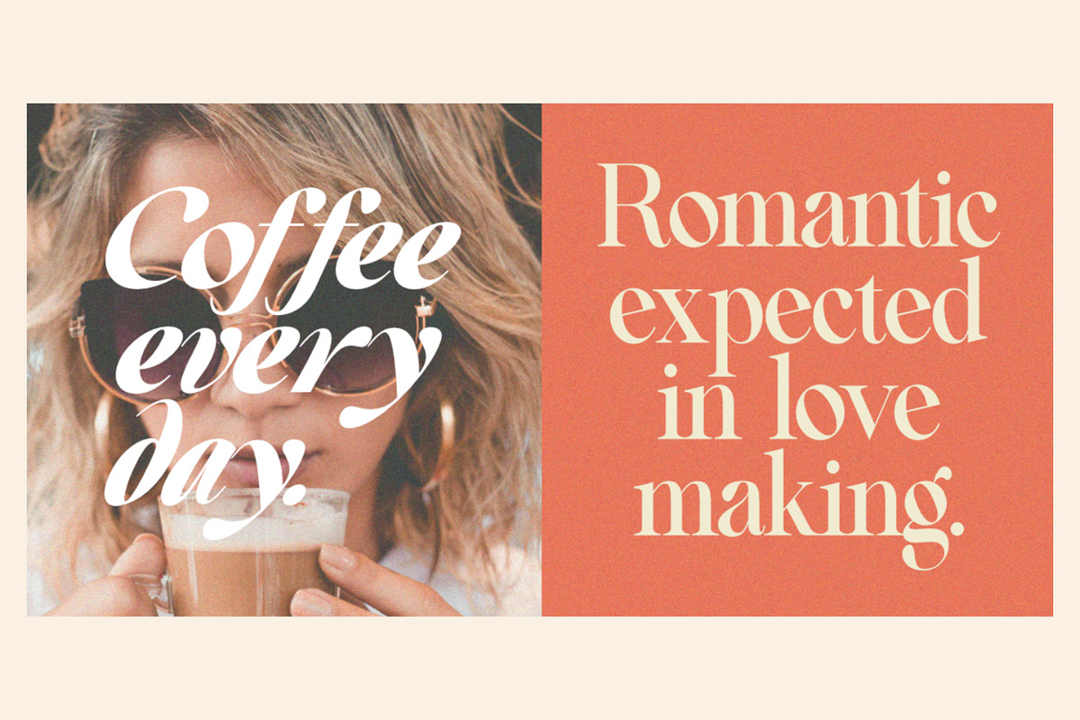 Beautiful Comethrue Family 54 Fonts, a Serif Font by Sealoung (Photo 2 of 18)