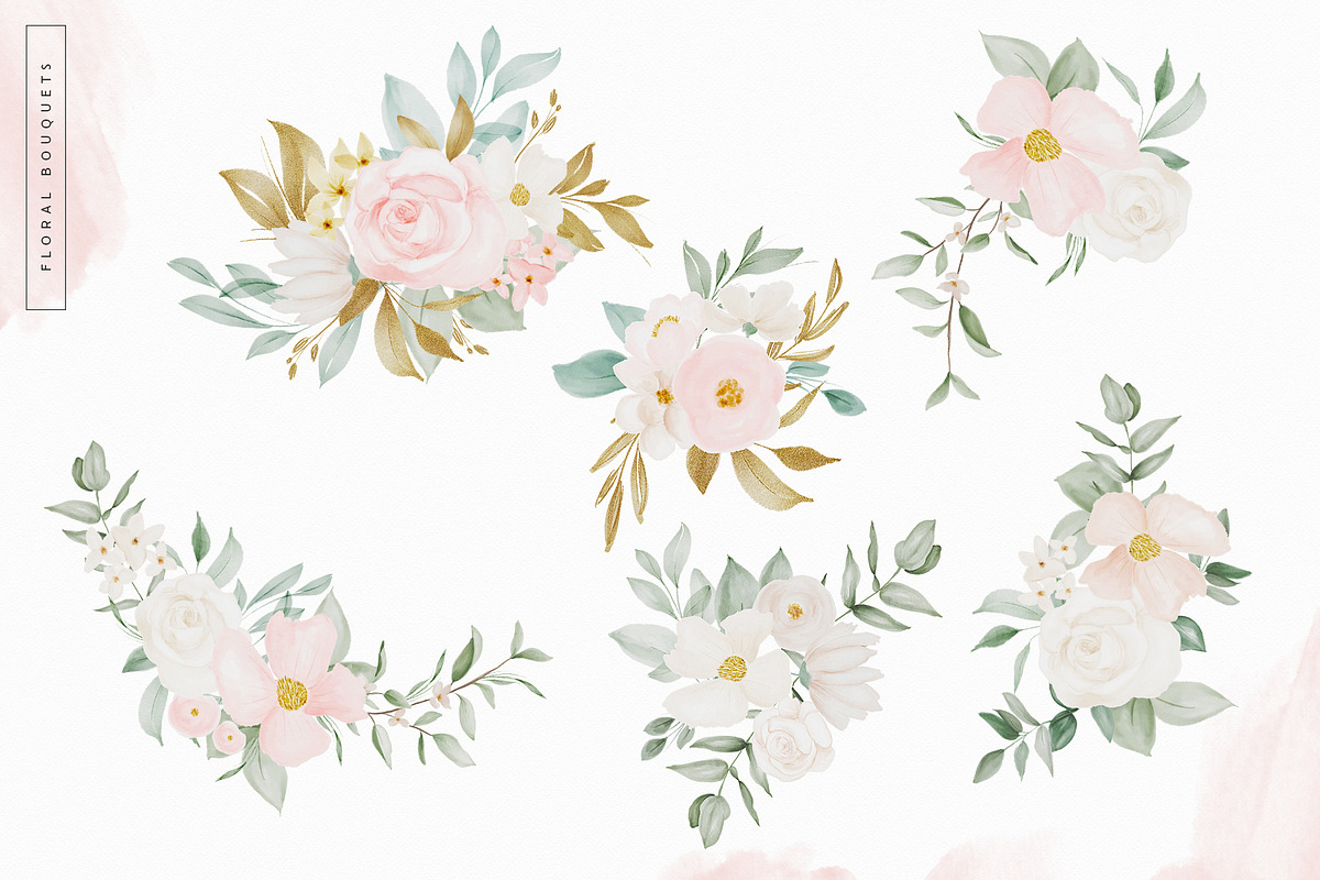 Blush & Botanica Florals, an Illustration by PrettyGrandmillennial (Photo 13 of 13)