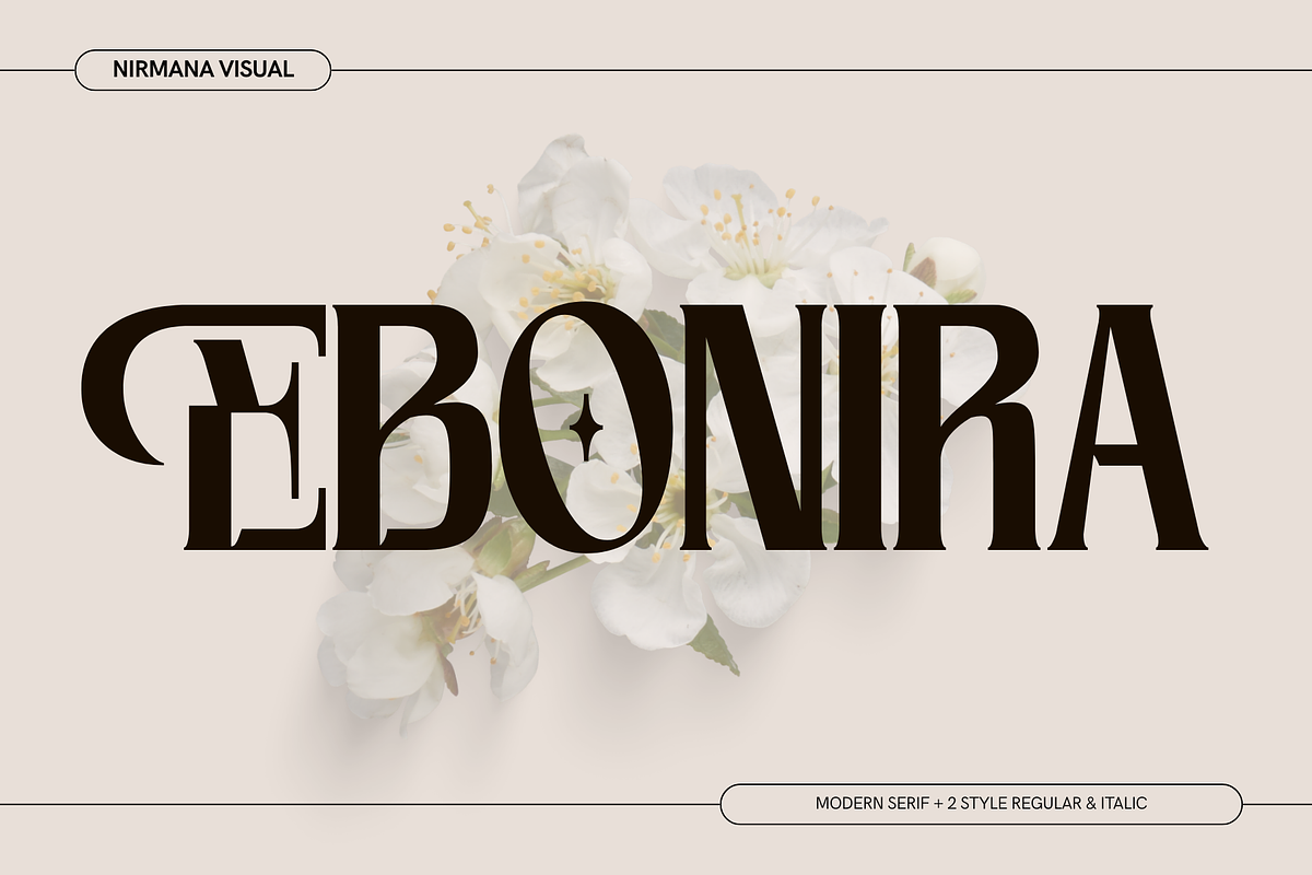 Foga - Modern Serif Logo Font, a Serif Font by Nirmana Visual (Photo 4 of 11)