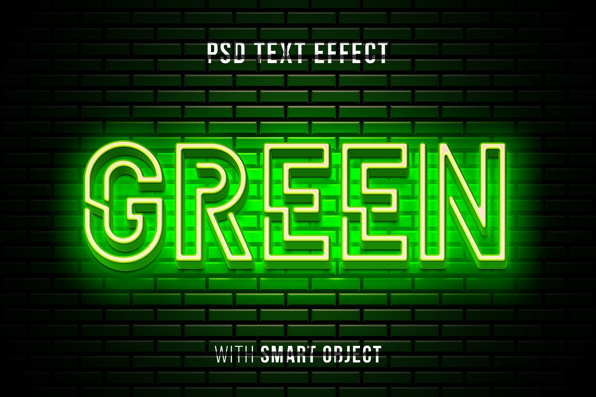 glow neon text effect bundle, a Layer Style Add-On by yokbisayok (Photo 3 of 5)