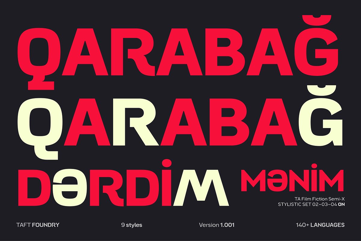 TA Film Fiction SemiX, a Sans Serif Font by TAFT Foundry (Photo 6 of 14)