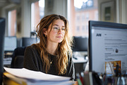 Woman Working at Computer, a Business Photo by shahsoft (Thumbnail 2 of 2)
