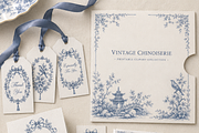 Vintage Chinoiserie clipart, a Decorative Illustration by HeavensStar (Thumbnail 8 of 10)