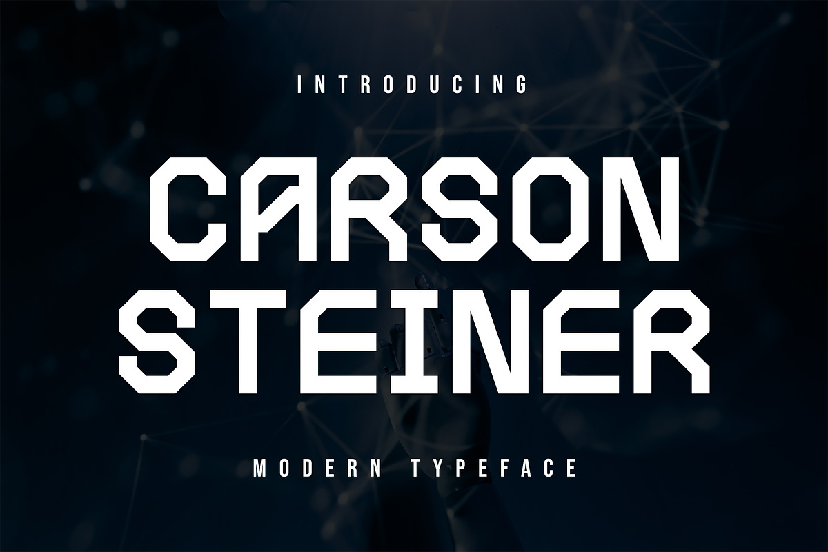 Carson Steiner, a Sans Serif Font by zerologicstudio (Photo 1 of 5)