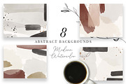 Modern Abstract Backgrounds, a Background Graphic by Chelsea Bromley (Thumbnail 2 of 5)