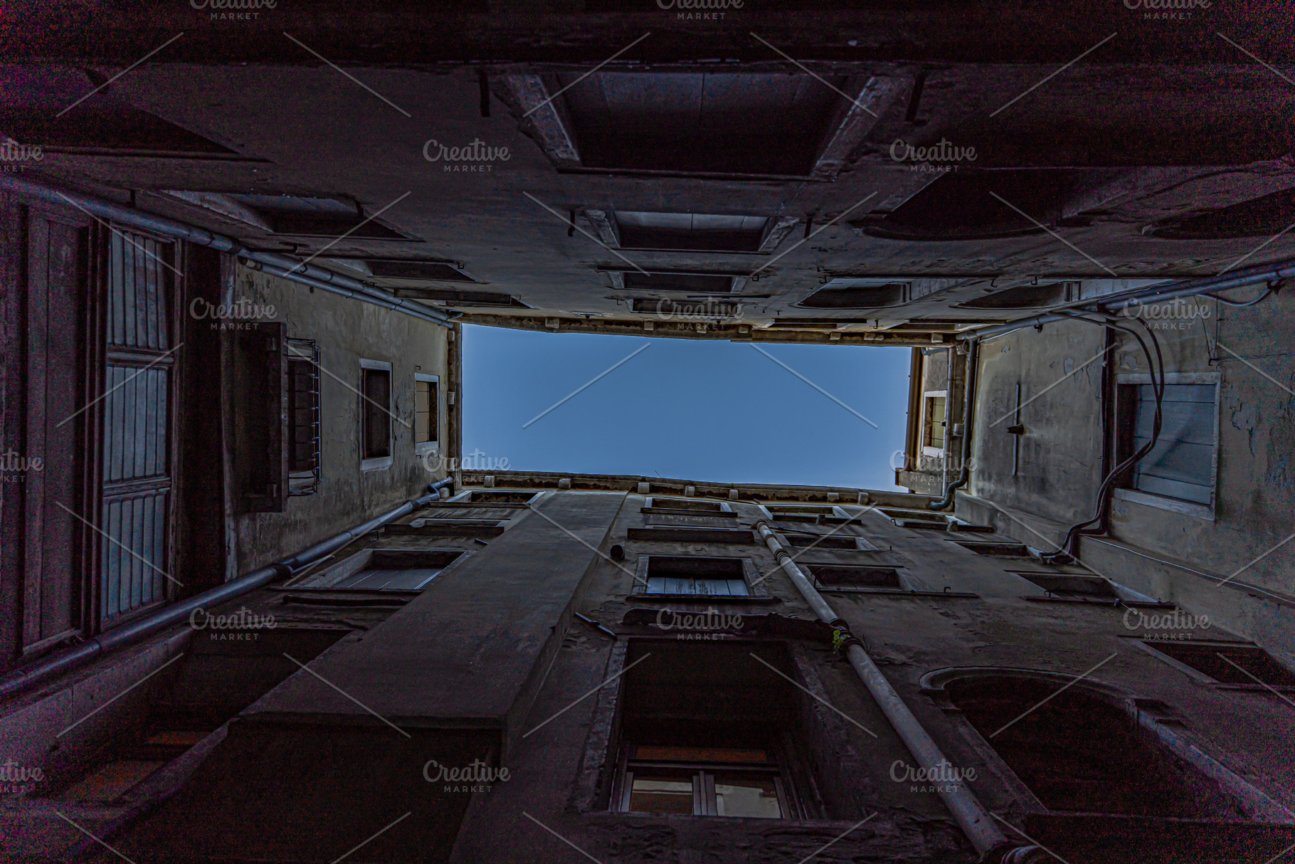 Beautiful architecture of narrow streets of Venice city, an Architecture Photo by Anna Bogush