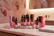 Pink Crystal Cave Stairs Stock Photo, a Background Photo by Aura Canyon HQ (Thumbnail 7 of 8)