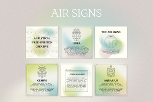 Mystical Instagram Template Zodiac