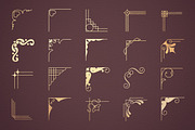 Corner Border Elements Bundle, an Object Graphic by Dandylyon Designs (Thumbnail 8 of 12)