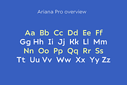 Ariana Pro font family, a Sans Serif Font by Mostardesign Type Foundry (Thumbnail 4 of 16)