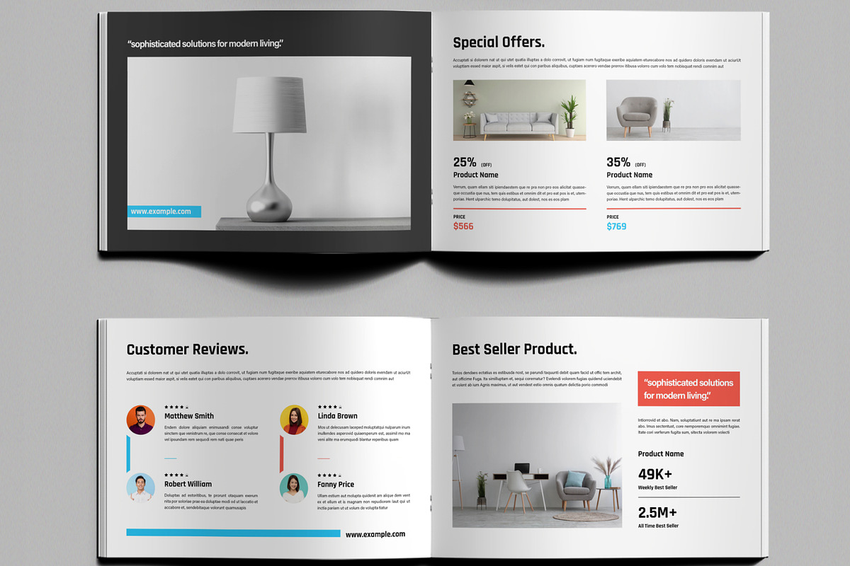 Modern Product Catalog Design, a Brochure Template by ContestDesign (Photo 4 of 5)