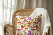 Boho Pillow Mockups bundle PSD, a Household Mockup by GraphicVil (Thumbnail 8 of 9)