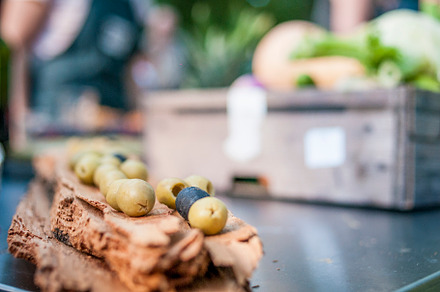 BBQ Outdoor with food preparations