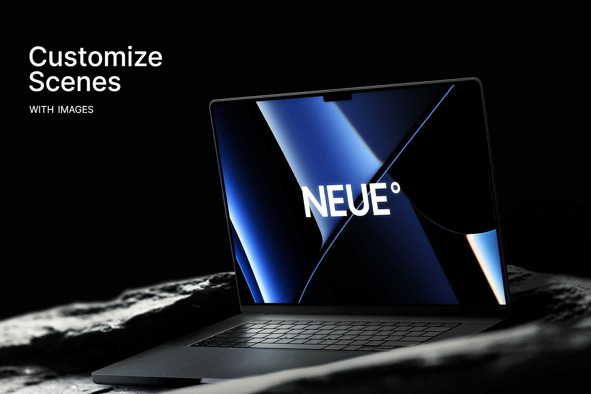 MacBook Pro Mockup Kit, a Mac Mockup by neueworld (Photo 6 of 8)