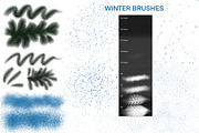 Landscape brushes, foliage grass, a Brushes & More by Elenbushe (Thumbnail 4 of 8)