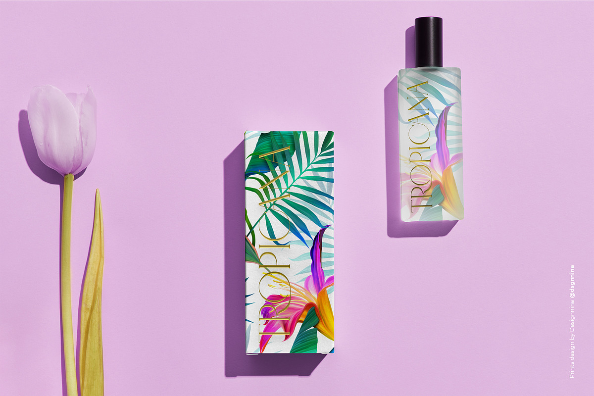 Tropicana — Luxury Seamless Pattern, a Pattern Graphic by Designnina Shop (Photo 5 of 11)