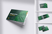 A4 Magazine landscape Mockup, a Books & Magazine Mockup by HanaSaka_Studio (Thumbnail 1 of 5)