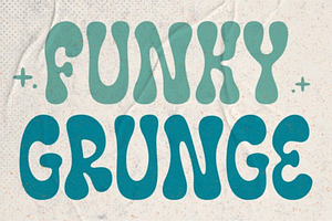 Chunky Groovy Font