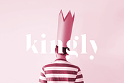 Kingly Font, a Font by Pedro Azedo (Thumbnail 1 of 8)