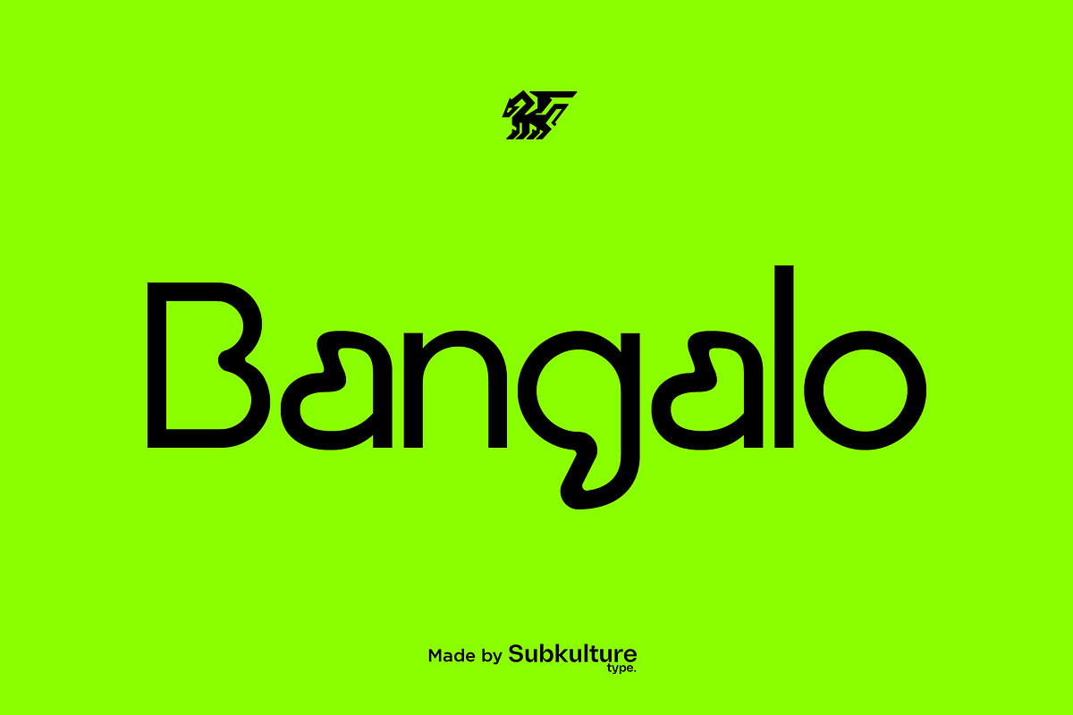 Bangalo - Modern & Unique Sans Serif, a Sans Serif Font by subkulturetype (Photo 1 of 11)