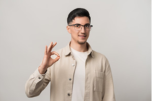 Sealed with confidence. A man in, a Person Photo by AD Stock Images