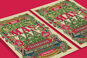 Christmas Flyer Templates, a Flyer Template by Muhamad Iqbal hidayat
