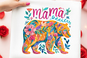 Floral Mama Mothers Day Nana Mom Gig, an Illustration by Digital Artistic99 (Thumbnail 4 of 10)