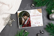 Minimal Christmas Card Template, a Card Template by Synk Designs  (Thumbnail 2 of 3)