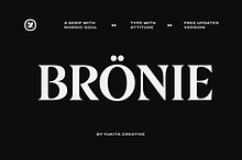 Bronie – Classic Serif