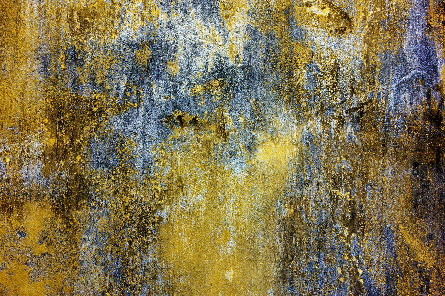 Weathered wall containing old, weathered, and wall